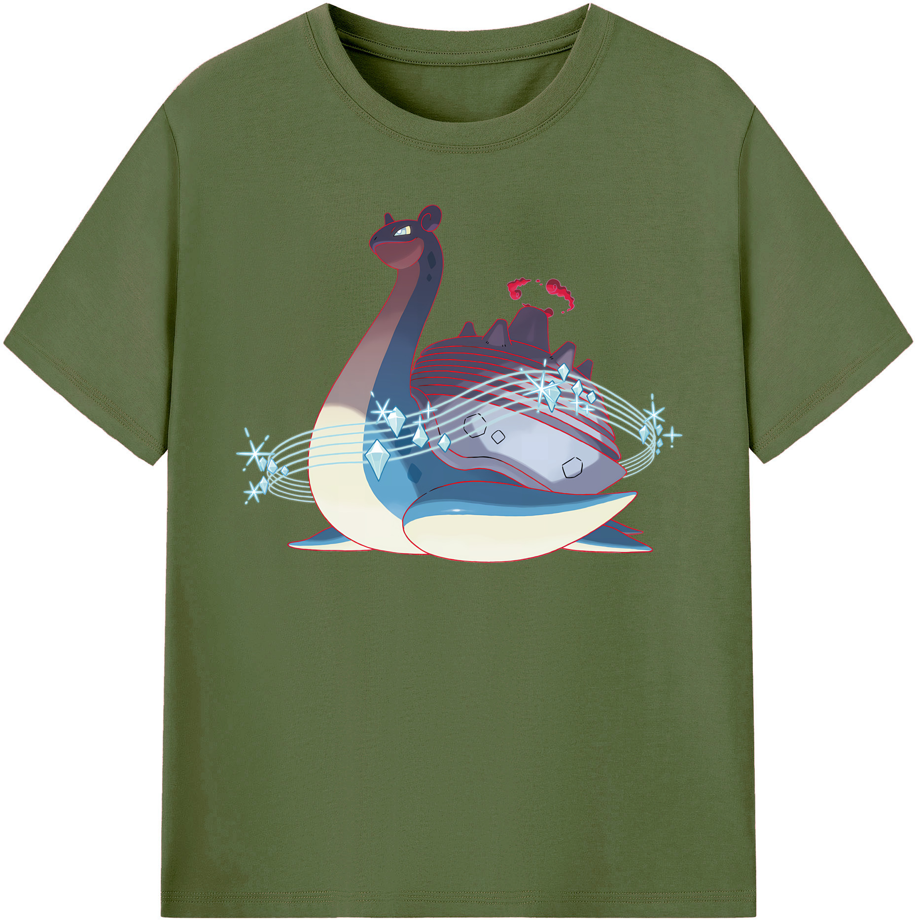 （画像用） ポケットモンスター Pokémon 綿100％半袖Tシャツ（フロントプリント）
